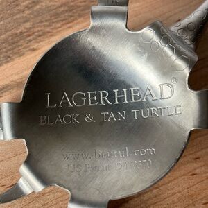 Silver Black & Tan Turtle Beer Tool